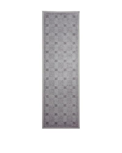 Tapis a Porter Passatoia Modern Grigio/Nero 80 x 250 cm