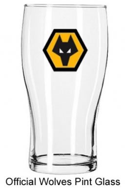Wolves Crest Pint Glass