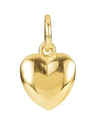 Posh Mommy® Puffed Heart Charm 14K Yellow 85466