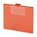 Smead Vinyl Top Tab Out Guides, Letter and 3 x 5 Inches Pockets, Letter Size, Red, 50 per Box (51920)