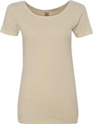 Alternative Apparel Ladies Junior Fit Organic Scoopneck T-Shirt. 6021