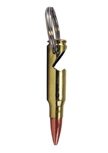 Cobrabraid .308 caliber bullet bottle opener keychain
