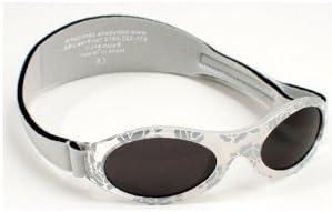 Baby Banz Adventure Sunglasses (Silver Damask, 0-2 Years)