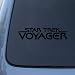 Search : STAR TREK VOYAGER - Vinyl Car Decal Sticker #1675 | Vinyl Color: Black