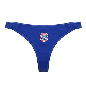 Buy Chicago Cubs Ladies Royal Banner Thong by College Concepts by College Concepts