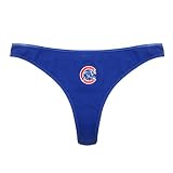 Chicago Cubs Women's Royal Banner Thong by College Concepts