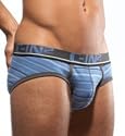 C-in2 Stripes Low No Show Brief w/ Sling Support