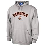 Reebok Cincinnati Bengals Ash Stacked Helmet Hoody Sweatshirt