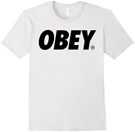 Men's OBEY t-shirt Large White