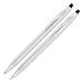 Cross 350105 - Classic Century Ballpoint Pen & Pencil Set, Chrome/Black Accent
