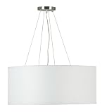 Kenroy Home 91520BS Atlanta 3 Light Pendant, Brushed Steel Finish