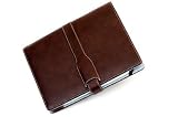 M-edge Prodigy Hinge Jacket for Kindle 2 (Genuine Leather--Smooth Mocha Brown)