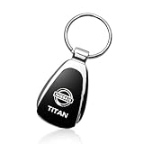 Nissan Titan Black Tear Drop Key Chain
