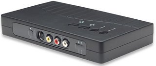 Manhattan LCD TV Converter/Tuner Analog TV, Full Function Remote Control