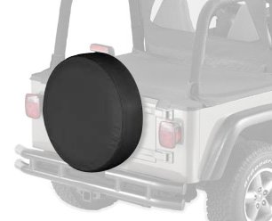 Bestop 61028-15 Black Denim Small Tire Cover