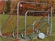 Small-sided Steel Soccer Goal with Ground Bar - 4' x 6'