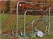 Small-sided Steel Soccer Goal with Ground Bar - 4' x 6'