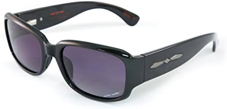 PACIFIC RIM EYEWEAR - Woman's Black Trendy Sunglasses Eyewear - Asian Fit