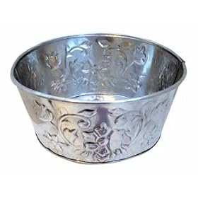 TIN PLANTER from Florist