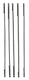Einhell Grey Dekupiersägeblattset 127 mm, 5 tlg