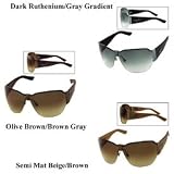 Gucci 2765 Oversize Sunglasses: Olive Brown/Brown Gray