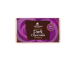 Lake Champlain Chocolates Tanzania (75% Cocoa), 3-Ounce Bars (Pack of 6)