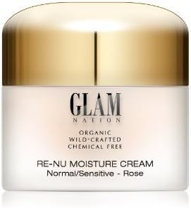 Glam Nation Organic Re Nu Organic Moisture Cream - Rose