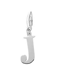 Sterling Silver Initial "J" Charm