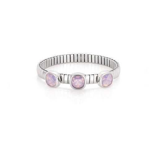 Nomination Damen-Armband Chic 3 Swarovski-Zirkonen Opal Rosa 043011/013 Preisvergleich