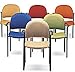 Guest Stacking Chairs - Guest Stacking Chair Superior construction for durability and longevity. Durable steel joints are welded and braised. T-nut construction throughout. Solid molded maple double curved back and plywood seat. Hidden and recessed machine screws, no visible attachments. Wallsaver frame prevents contact of the back with the wall. Ten-year warranty. 33.5'H x 23.5'W, Seat 17.5'H x 19'W, Arms 26'H. Task Seating Fabric Options: Black 58, Burgundy 54, Charcoal 63, Navy 56, Mocha 51, Monet, Flint, Flame. Product photo may not exactly match the product offered for sale. Please refer to the product description.