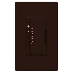 Lutron MA-T51MN-BR, Multi Location 600 Watt Incand Magnetic Low-Volt Light Dimmer, Brown