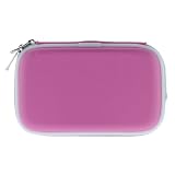 Premium Hot Pink Eva Pouch Carrying Case for Nintendo DS Lite, 2.5" Western Digital My Passport Portable Hard Drive, 4.5" GPS Tom Tom One XL/XL S/XL 330, Go 720 730 920, Garmin Nuvi 200w 205w 250w 255w 260w 710 750 760 770 780