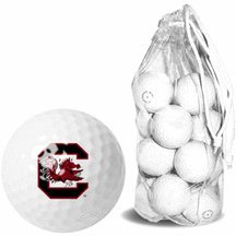 South Carolina Gamecocks 15 Golf Ball Clear Pack