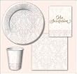 Champagne Splendor Invitations with Envelopes 25 Count