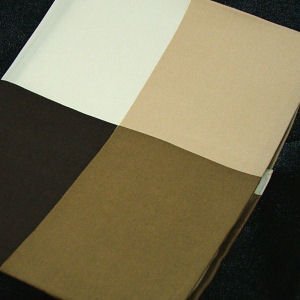 Swagger & Swoon Brown Squares Silk Handkerchief