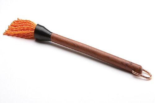 Outset QB68 Rosewood Silicone Sop Mop with Removable Twist-Off Head