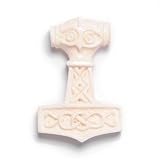 Celtic norse thor hammer amulet bone pendant necklace by 81stgeneration