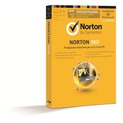 Symantec Norton 360 2013, 1u, 3PC, ITA, UPG