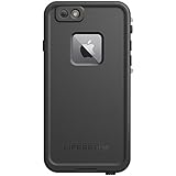 Lifeproof FRE Series Slim Waterproof Case for iPhone 6/ 6s - Retail Packaging - Black