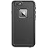 Lifeproof FRE Series Slim Waterproof Case for iPhone 6/ 6s - Retail Packaging - Black