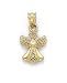 14k Small Angel Pendant