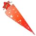 25 Red Wedding Party Favor Cone Boxes