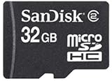 SanDisk MicroSDHC Card 32GB Class 2 (nur Karte) kat:Mobile Computing / Zubehör