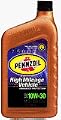 Pennzoil 160554 10W30 High Mileage Motor Oil, Case of Six 1 Quart Bottles