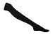 AM Landen Black Cotton Thigh High Socks Over Knee Socks Women's Long Socks(Small)