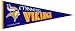 NFL Minnesota Vikings Football Throwback Wool Pennant