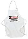 BEWARE OF THE AUTOHARP PLAYER Full Length Apron with Pockets (Various Colors Available)