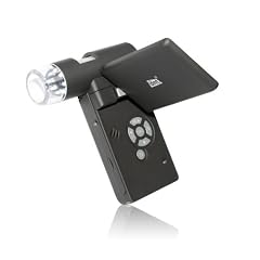 dnt Drahtlose Nachrichtentechnik Entwicklungsdigitalmikroskop (12 Megapixel, 500-fach Zoom, 7,6 cm (3 Zoll) TFT-Display) schwarz