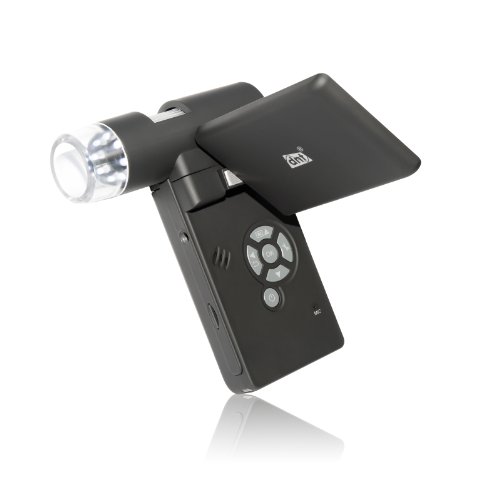 Produkt-Bild: dnt Drahtlose Nachrichtentechnik Entwicklungsdigitalmikroskop (12 Megapixel, 500-fach Zoom, 7,6 cm (3 Zoll) TFT-Display) schwarz