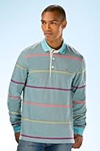 Long Sleeve Multi-Stripe Heavy Pique Rugby